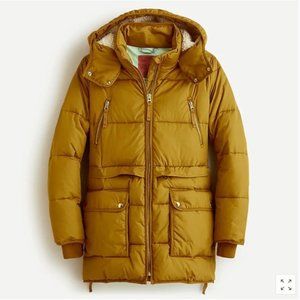Chateau Puffer Jacket Coat PrimaLoft, Golden Topaz